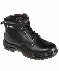 Steel Action Leather Ankle Boot S3