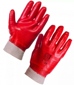 PCV FULLY COATED KNIT WRIST GLOVE