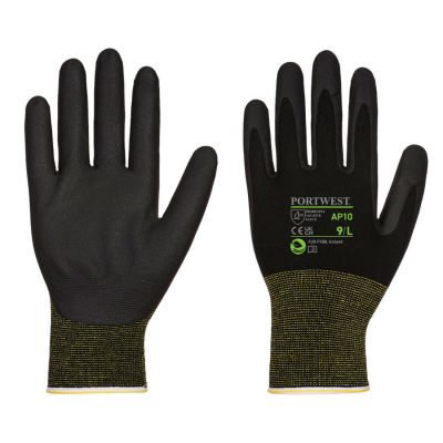 AP10 Foam Nitrile Bambo Glove Size XXLrg