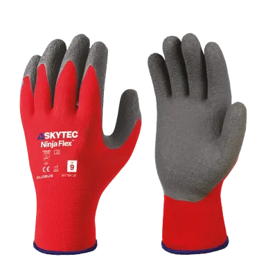 Skytec Sapphire Ninja Flex Glove Red Size Lrg (9) 0.065KG
