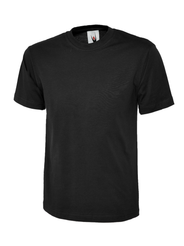 Classic 100% T-Shirt Black Size Lrg