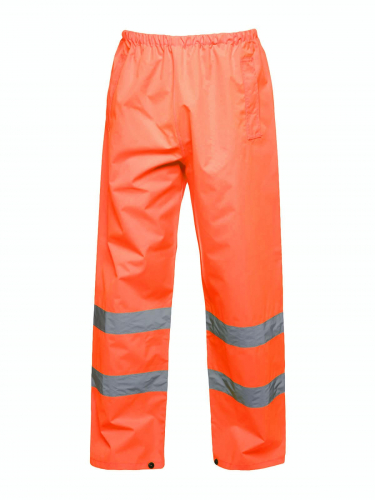 Hi Viz Overtrouser c/w Scotchlite Strips Orange Size XXLrg