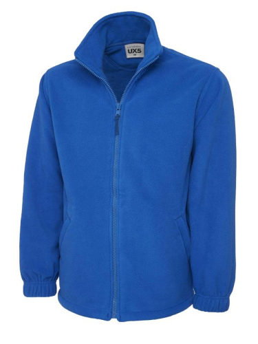 Full Zip Fleece Royal Size Med