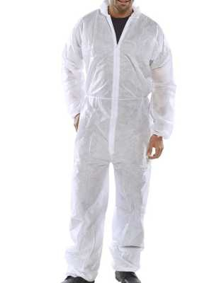 Disposable Coverall Type 5/6 White Size XLrg