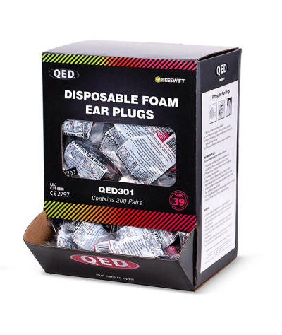 QED EAR PLUG (BOX OF 200)